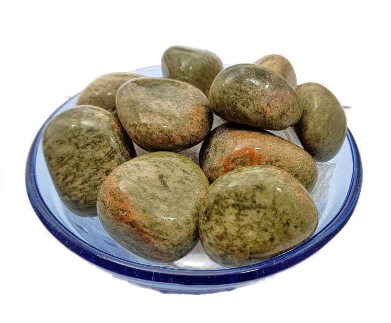 Unakite Tumbled|100GR |5-6Pc| |2.5-3 cm|Healing Tumbled Stones