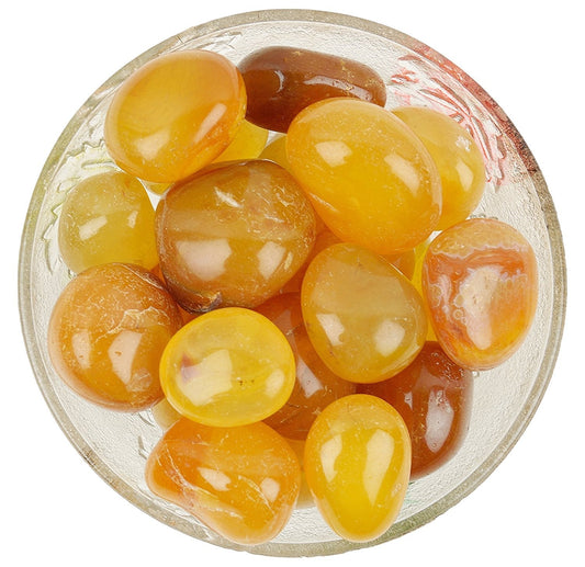 Yellow Aventurine Tumbled|100GR |5-6Pc| |2.5-3 cm|Healing Tumbled Stones