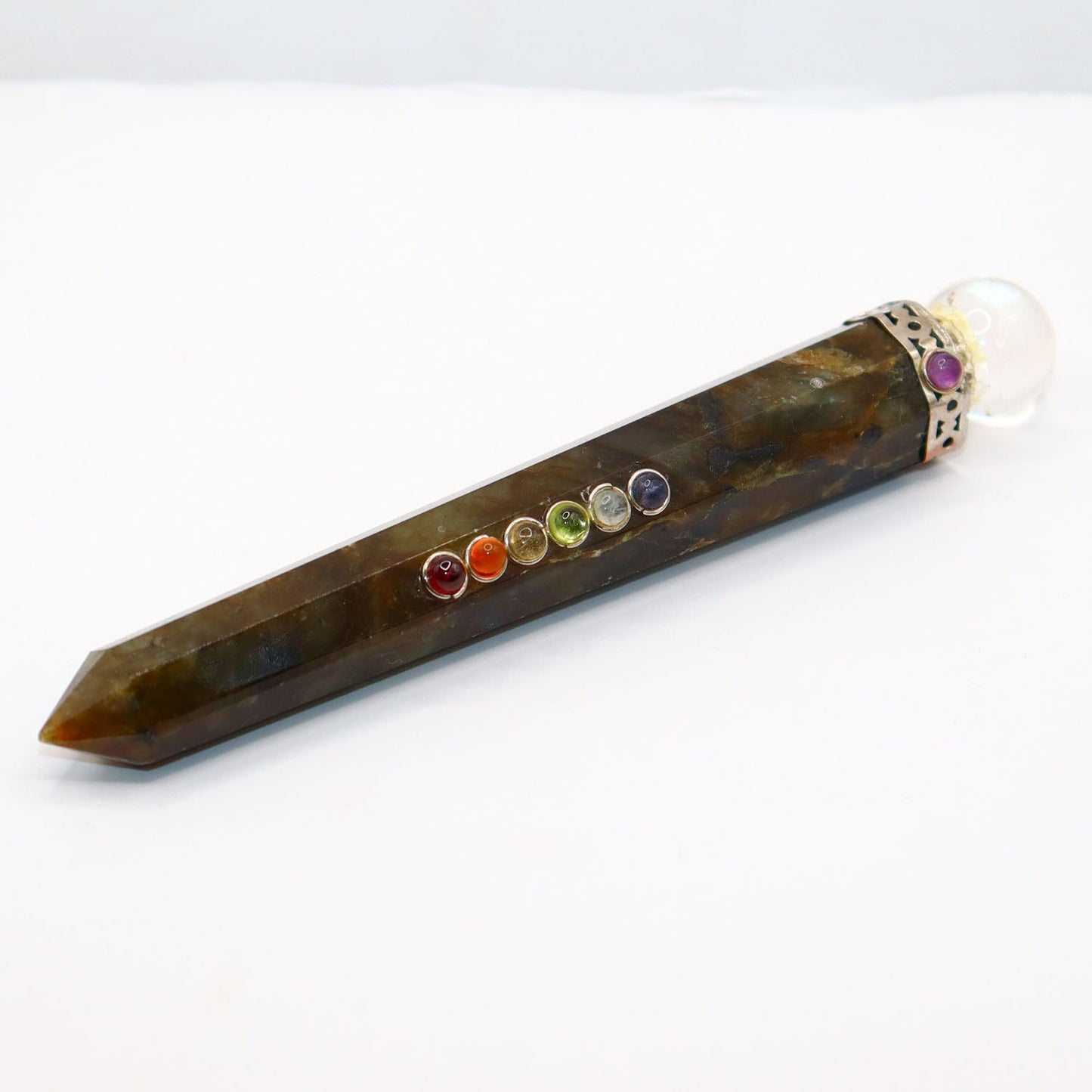 Labradorite Seven Chakra Massage Wand