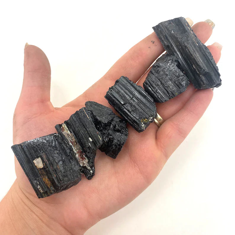 Raw Black Tourmaline Natural Black Tourmaline